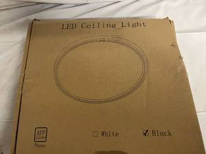 LED Ceiling Light - Black