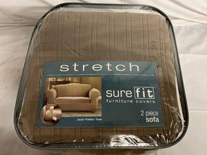 2 Piece Stretch Surefit Furniture Cover