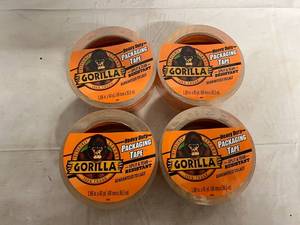 3 Rolls of Gorilla Heavy Duty Packaging Tape