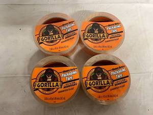3 Rolls of Gorilla Heavy Duty Packaging Tape