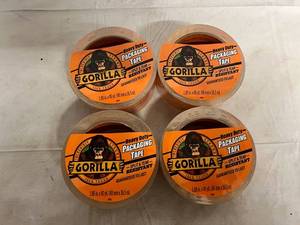 3 Rolls of Gorilla Heavy Duty Packaging Tape