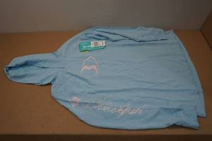 lot 23 image: Blackfish Cool Charge Angler Hooded Womens Long Sleeve Shirt -Large