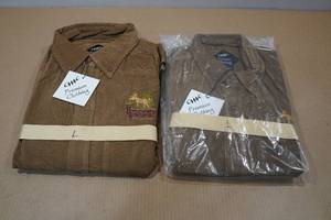 lot 91 image: 2 Boundary Waters Long Sleeve Button Up Shirt -Large