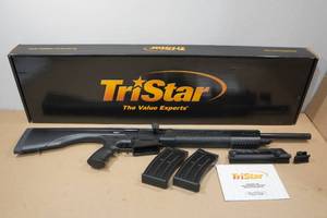 lot 1C image: NEW Tristar Sporting Arms KRX Tactical 12 Gauge Semi-Auto Shotgun