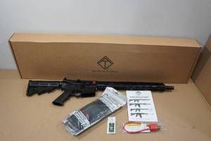 lot 1 image: NEW American Tactical Omni Hybrid Maxx 5.56.223 AR Format Rifle - Threaded Barrel