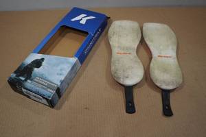 lot 127 image: Korkers Interchangeable Sole System Felt -Size 10