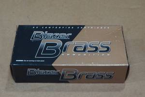 lot 135 image: 50 CCI Blazer Brass 9mm Luger 115 Gr FMJ Ammo