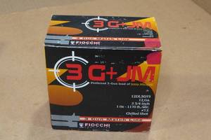 lot 169 image: 25 Fiocchi 3 Gun Match 12 Gauge 2-34 Chilled 7.5 Shot Shotshells