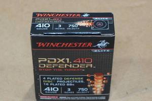 lot 174 image: 10 Winchester PDX1 Defender .410 Bore 3 Defense Shotshells