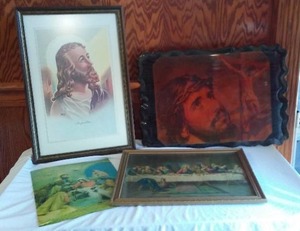 lot 263 image: Religious Artwork. The Last Supper.