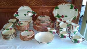 lot 269 image: Franciscan Apple Dishware.