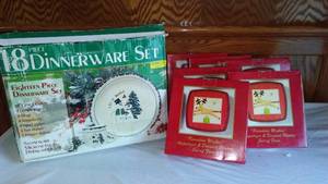 lot 274 image: Christmas Stoneware And More.