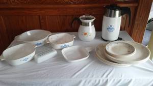 lot 298 image: Corning Ware Ovenware , Corelle Plates And More.