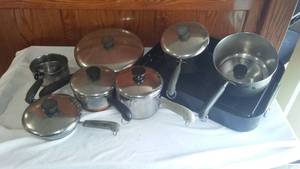 lot 322 image: Cookware, Misc. Stainless.