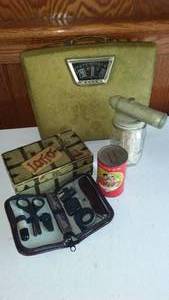 lot 333 image: Vintage Lotto Game, Office Travel Kit And More.
