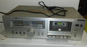 lot 361 image: Vintage Silver JVC KD-A22 Stereo Cassette Deck