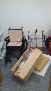 lot 372 image: Medical Mobility Lot New  Like New.