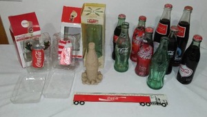 lot 379 image: Coca Cola, Coke Sand Bottle, Advertising, Ornaments and More.