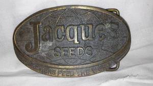 lot 965 image: Jacques Seeds Belt Buckle.