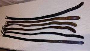 lot 971 image: Leather Belts (6).
