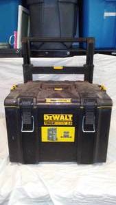 lot 1000 image: Dewalt Tough System Rolling Toolbox.