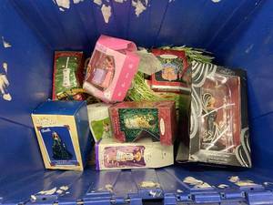 lot 14 image: Collection of Hallmark Barbie and Disney Princess Keepsake Ornaments