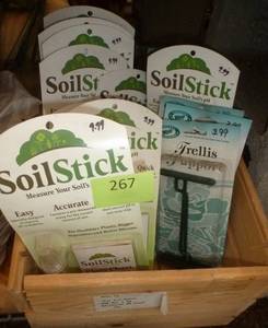 lot 267 image: 11 SoilSticks and 3 Trellis Supports