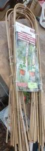 lot 303 image: Six sets of Bamboo Trellis