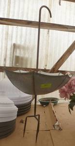 lot 307 image: Umbrella planter - 18 inch diameter
