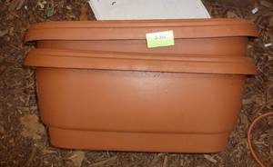lot 330 image: TWO new deck planters