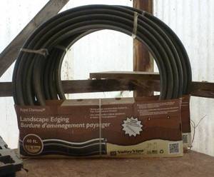 lot 354 image: TWO 40 ft rolls of landscape edging
