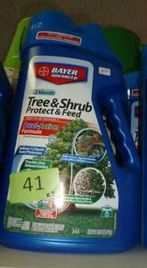 lot 41 image: TWO jugs of Tree & Shrub Protect and Feed