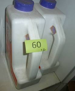 lot 60 image: TWO 1.3lb jugs of granule form Mosquito Beater