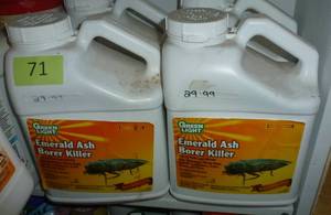 lot 71 image: TWO jugs of Emerald Ash Borer killer