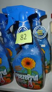 lot 82 image: THREE bottles of FreezePruf to protect your plants