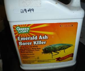 lot 120 image: One 7lb jug of Emerald Ash Borer Killer