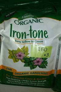 lot 160 image: THREE bags of Iron-tone