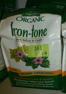lot 161 image: FOUR bags of Iron-tone