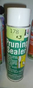 lot 178 image: THREE cans of Pruning Sealer