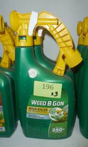 lot 196 image: 3 Bottles of Weed B Gon