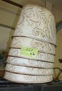 lot 227 image: SIX oval planters, metal