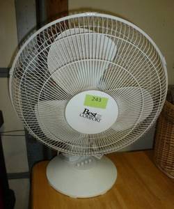 lot 243 image: Desktop fan