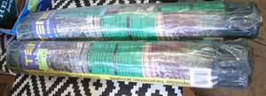 lot 436 image: TWO rolls of 2 ft x 10 ft plastic trellis
