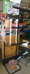 lot 512 image: Display stand that gloves hung on