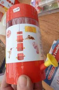 lot 295 image: 3 stackable Hummingbird feeders