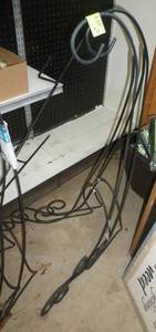 lot 411 image: TWO Veranda hangers 40 inches tall