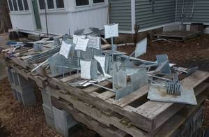 lot 567 image: All the metal garden signs