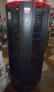 lot 575 image: Tall black rotating display