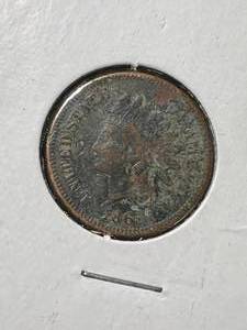 1865 US INDIAN HEAD CENT