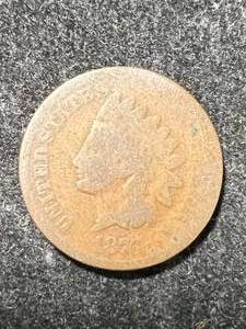 1876 US INDIAN HEAD CENT